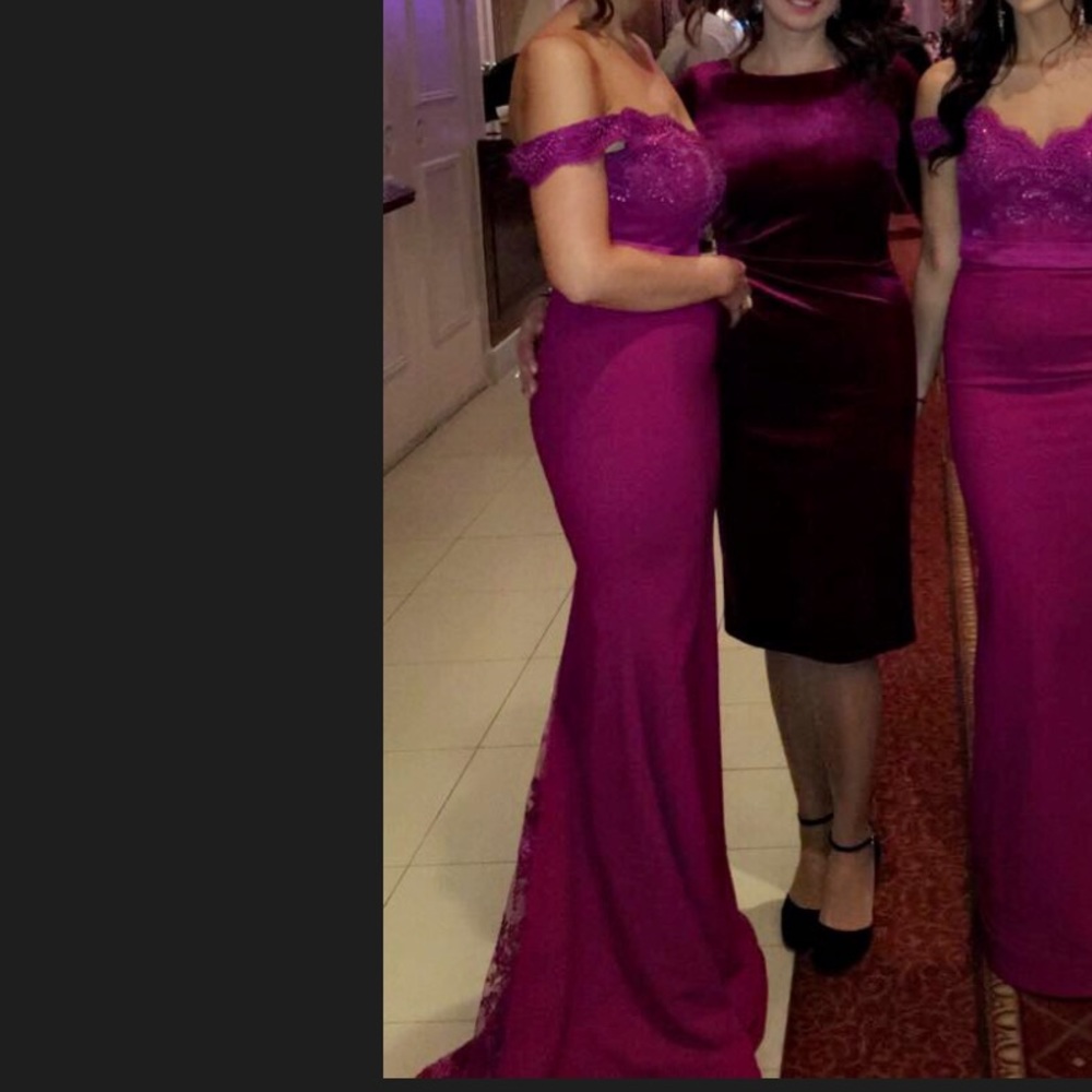 Sienna Plum Gown